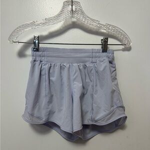 Lululemon Athletica Light Blue Athletic Shorts